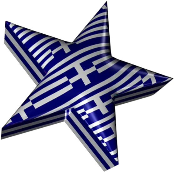 3d Star Png Download Greek Star 3d Star Png