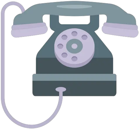 Tube Telephone Illustration Transparent Png U0026 Svg Vector Corded Phone Home Phone Icon