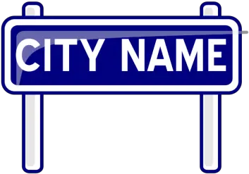 City Nameplate Png Svg Clip Art For Web Download Clip Art Free City Icon