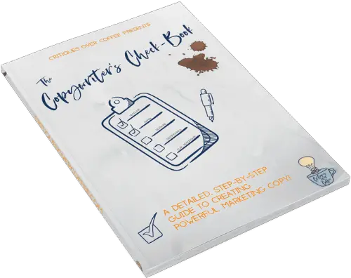 The Copywriteru0027s Check Book Download U2014 Critiques Over Coffee Drawing Png Icon Web 2