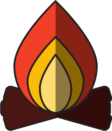 Campfire Flame Icon Canva Language Png Campfire Icon