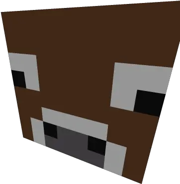 Minecraft Cow Bronze Png Minecraft Cow Png