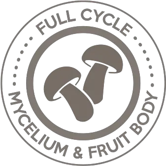 Om Organic Mushroom Nutrition Circle Png Mushroom Logo