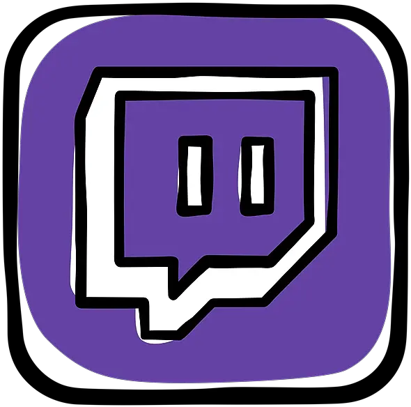 Twitch Icon Png Cool Twitch Icon Png White Twitch Logo Png