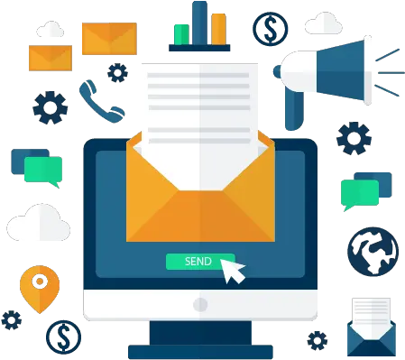 Email Marketing Digital Services Square Media Email Marketing Png E Marketing Icon