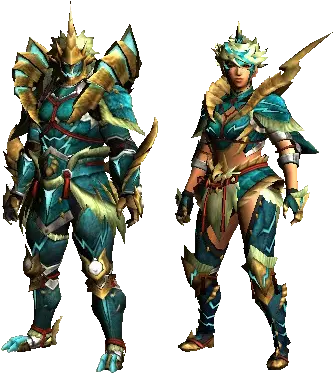 Zinogre X Armor Blademaster Mhgu Monster Hunter Wiki Png Icon