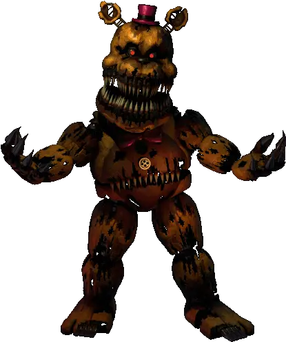 Nightmare Fredbear Fnaf4 Sticker Nightmare Fredbear Fnaf4 Nightmare Fredbear Png Freddy Fazbear Icon