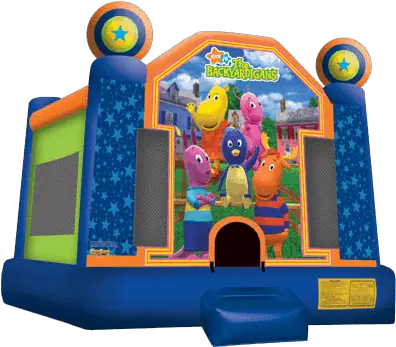 Bounce House Rentals New York Clownscom Backyardigans Bounce House Png Bounce House Icon