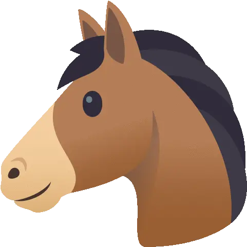 Horse Face Nature Sticker Horse Face Nature Joypixels Emoji Png Horse Face Icon