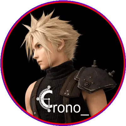 Crono Dreambox Ps4 Fw 900 V3 Final Fantasy Cloud Png Cloud Strife Icon