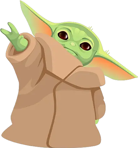 Telegram Sticker From Baby Yoda Pack Sticker Baby Yoda Png Baby Yoda Icon