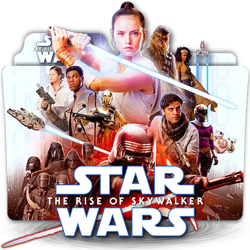 Star Wars 2019 Folder Icon Star Wars The Rise Of Skywalker Png Star Wars Icon Png