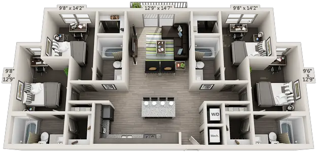 Floor Plans The Luxx Apartments San Antonio Tx Vertical Png Icon Hewitt Apartment Map