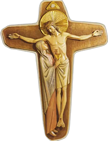 Christ Statue In Church Unity Cross Schoenstatt Png Mother Teresa Icon