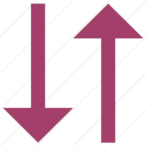 Iconsetc Simple Pink Classic Arrows Two Directions Up Down Vertical Png Up And Down Icon