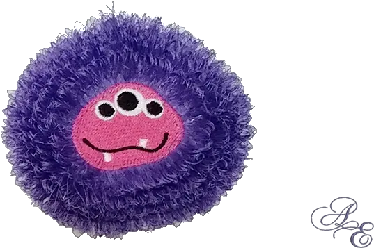 Download Hd A Goofy Monster With Three Eyes Fringe Mane Plush Png Monster Eyes Png