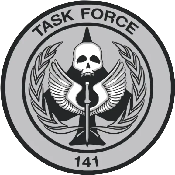 Download Hd Tf 141 Logo Vector Task Force 141 Logo Call Of Duty Task Force 141 Logo Png Air Force Logo Vector