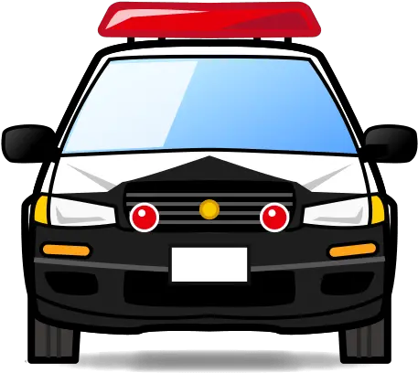 Oncoming Police Car Police Png Car Emoji Car Emoji Png