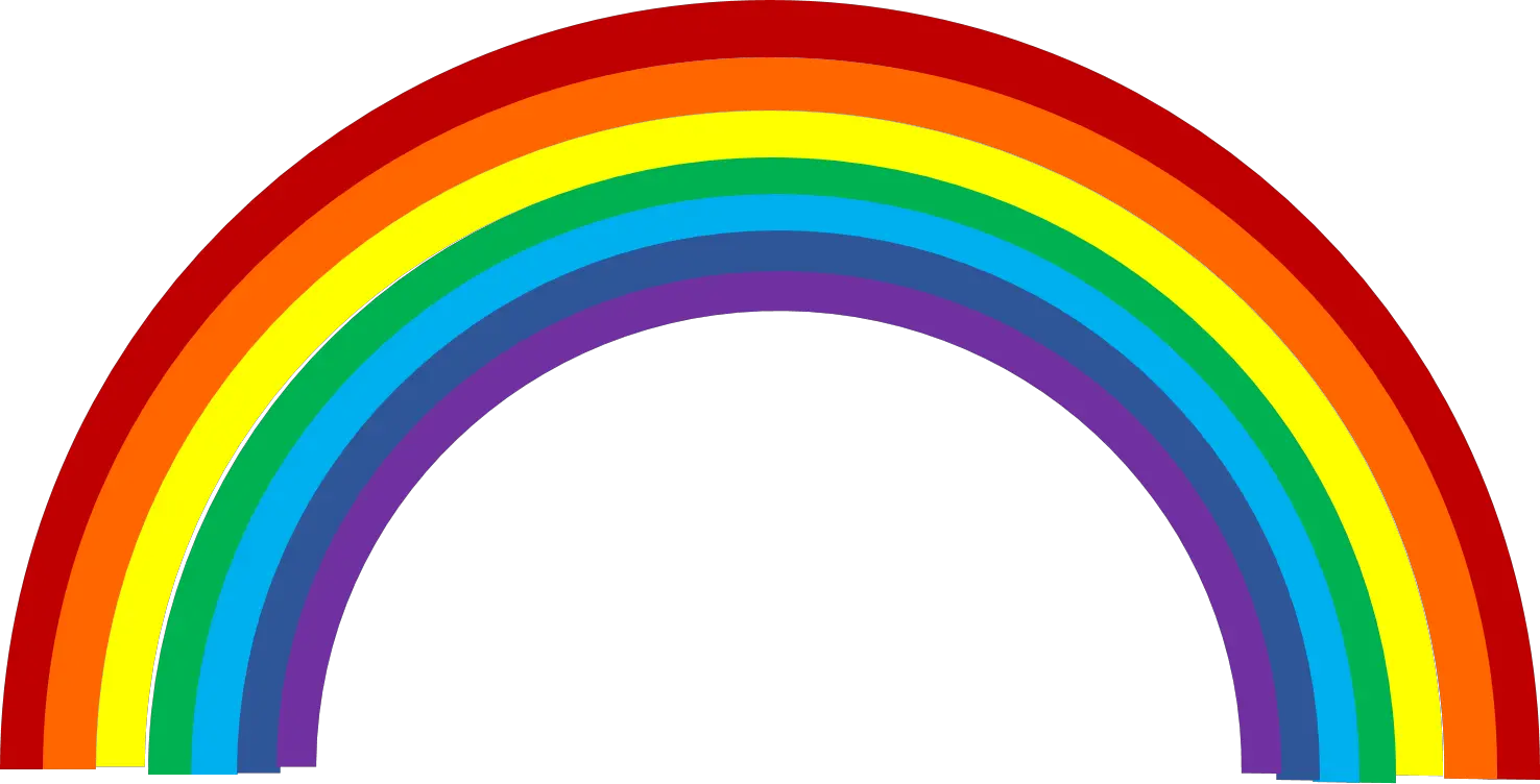 Hand Drawn Rainbow Png