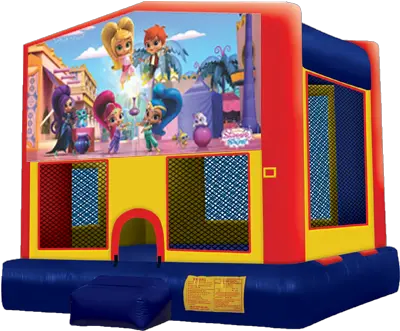 Shimmer And Shine Modular Bounce House Inflatable Bouncer Rent Paw Patrol Bounce House Png Shimmer And Shine Png