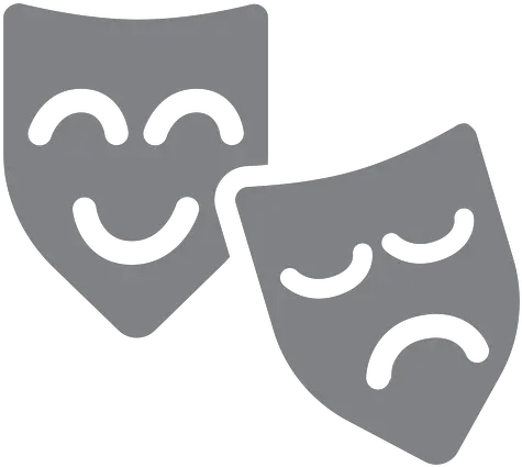 Theater Masks Flat Icon Transparent Png U0026 Svg Vector File Mascaras De Teatro Transparente Png Theater Mask Png