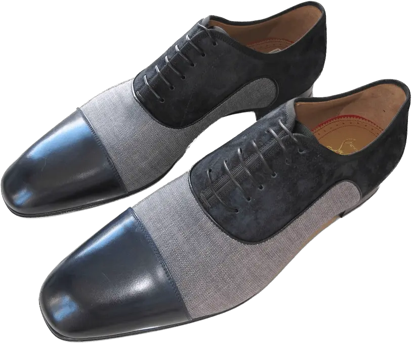 Christian Louboutin Greggo Orlato Flats Calfjean Ret 1100 New In Box Christian Louboutin Oxford Grego Png Christian Louboutins Logo