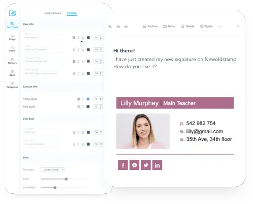 Best Email Signature For Teachers Tips On How To Create Language Png Facebook Email Signature Icon