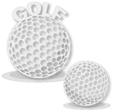 Golf Ball Set Svg Scrapbook Cut File Png Transparent Background