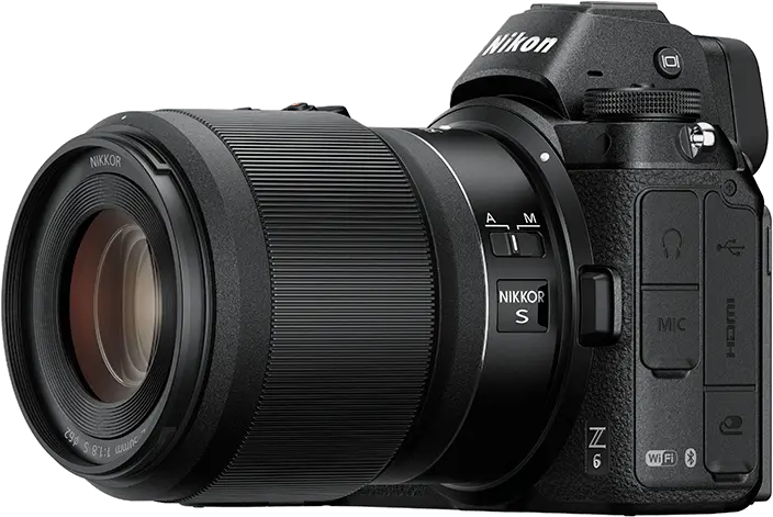 Wide Prime Nikkor Z 35mm F18 S With Nikon 6 Nikon Z Nikon Z7 Mirrorless Camera Kit Png Camera Lense Png