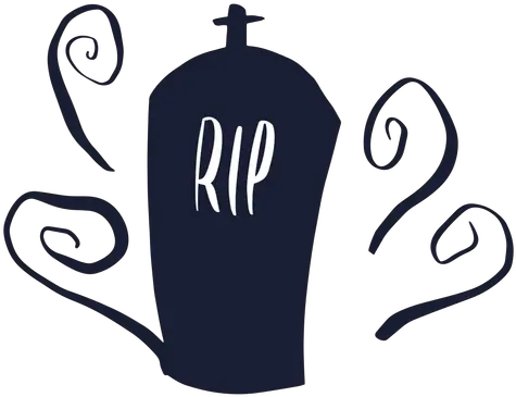 Rip Tombstone Silhouette Transparent Png U0026 Svg Vector File Serveware Rest In Peace Png