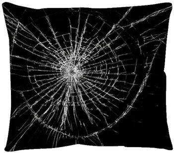 Broken Window Background Of Cracked Glass Pillow Cover U2022 Pixers We Live To Change Screen Protector Broken Glass Png Cracked Glass Png