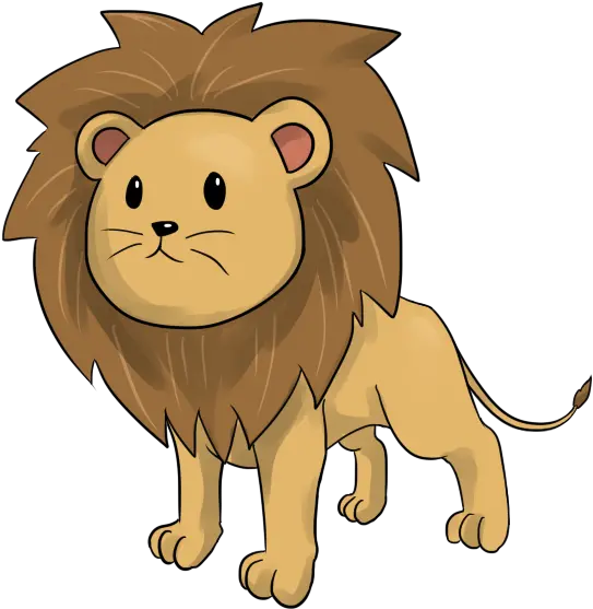 Free Lion Png Transparent Download Cartoon Lion Transparent Background Lion Transparent Background