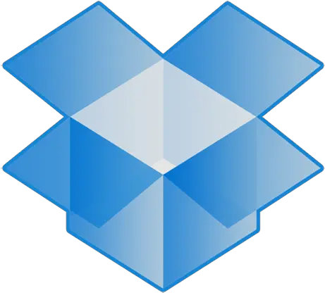 14 Dropbox Cloud Icon Blue Open Box Logo Png Drop Box Logo