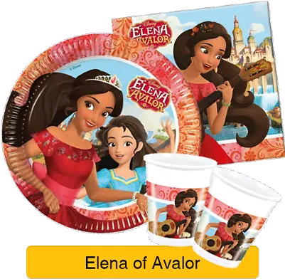 Disney Princess Elena Of Avalor Birthday Party Tableware Supplies Decorations Ebay Elena Of Avalor Png Elena Of Avalor Png