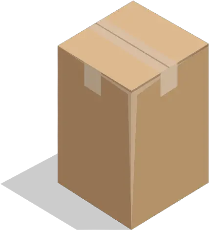 Transparent Png Svg Vector File Caixa De Papelão Comprida Cardboard Box Png