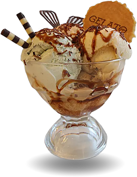 Chocolate Syrup Png Images Gelato Ice Cream Sundae Png