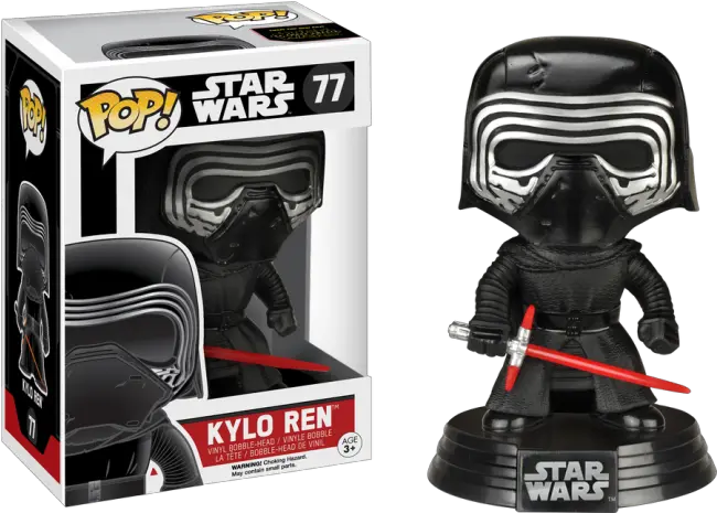 Star Wars Kylo Ren No Hood Episode 7 The Force Awakens Pop Vinyl Figure Kylo Ren Funko Pop Png Kylo Ren Png