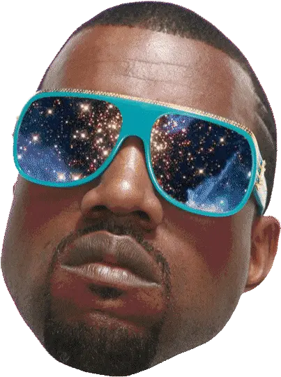Top Transparent Kanye West Stickers For Hubble 30th Birthday Png Kanye West Transparent