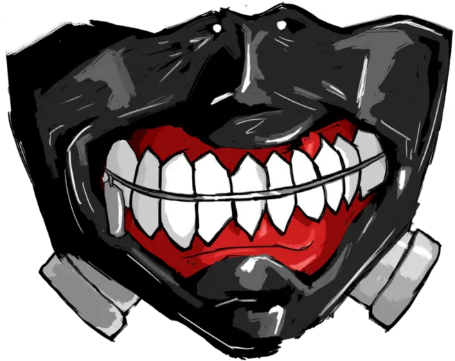 Download Tokyo Ghoul Mask Png T Shirt Roblox Bandana Png Kaneki Mask Tokyo Ghoul Logo Png