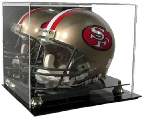 Full Size Football Helmet Display Cases Display Case Helmet Png Icon Saint Helmet