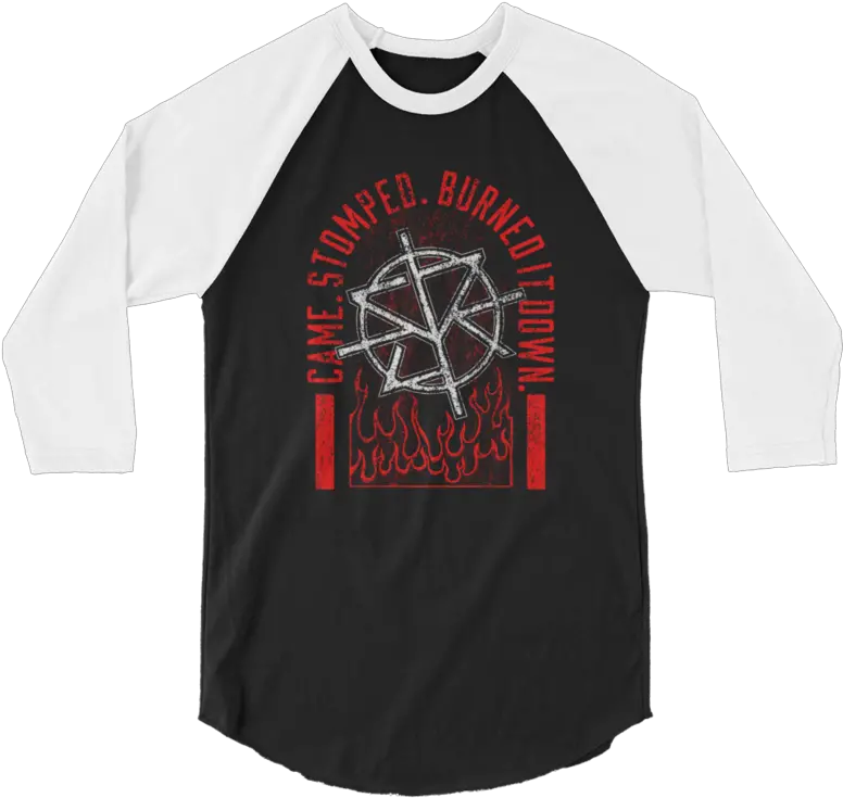 Seth Rollins Burned It Down Raglan T Shirt Wwe Us Cousin Crew Christmas Shirts Png Seth Rollins Transparent