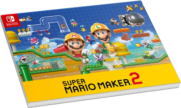 Win A Super Mario Maker 2 Hamper From Nintendo Closed Super Mario Maker 2 Carnet Png Mario Maker Png