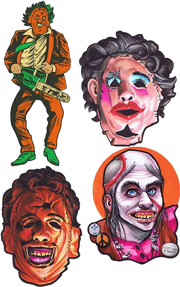 The Texas Chainsaw Massacre Leatherface Costumes And Texas Chainsaw Massacre Eyes Patch Png Leatherface Png