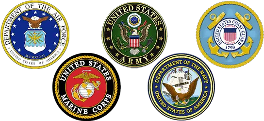 Military Service Logos Us Air Force Seal Png Vfw Logo Vector