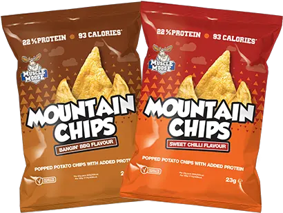 Mountain Chips Mixed Box Banginu0027 Bbq 3x23g U0026 Sweet Chilli 3x23g Junk Food Png Bag Of Chips Icon