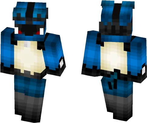 Download Lucario Minecraft Skin For Free Superminecraftskins Man In Suit Minecraft Skin Png Lucario Png