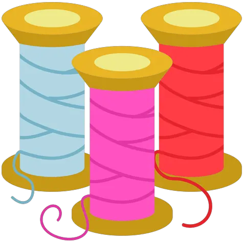 Color Thread Spools Flat Icon Transparent Png U0026 Svg Vector Carretel De Linha Png Flat Icon Button