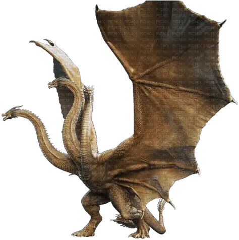 Godzilla King Of The Monsters King Ghidorah 2019 Png King Ghidorah Png