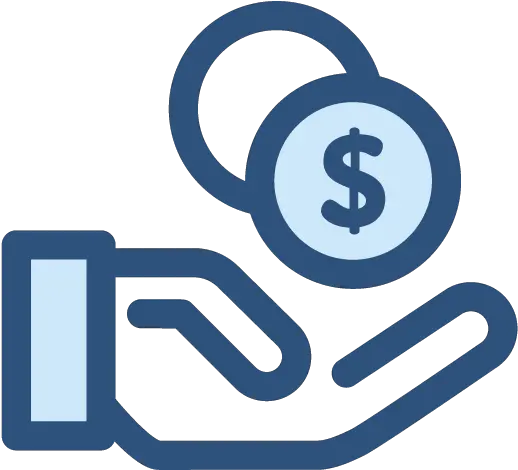 Finance Icon Productivity Savings Icon Hd Png Download Blue Savings Icon Finance Icon Png