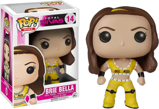 Wwe Brie Bella Pop Vinyl Figure Bella Twins Funko Pop Png Nikki Bella Png